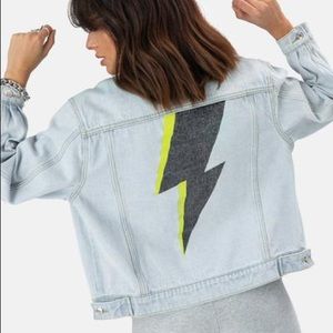 ADIKA LIGHTNING BULT JEAN JACKET